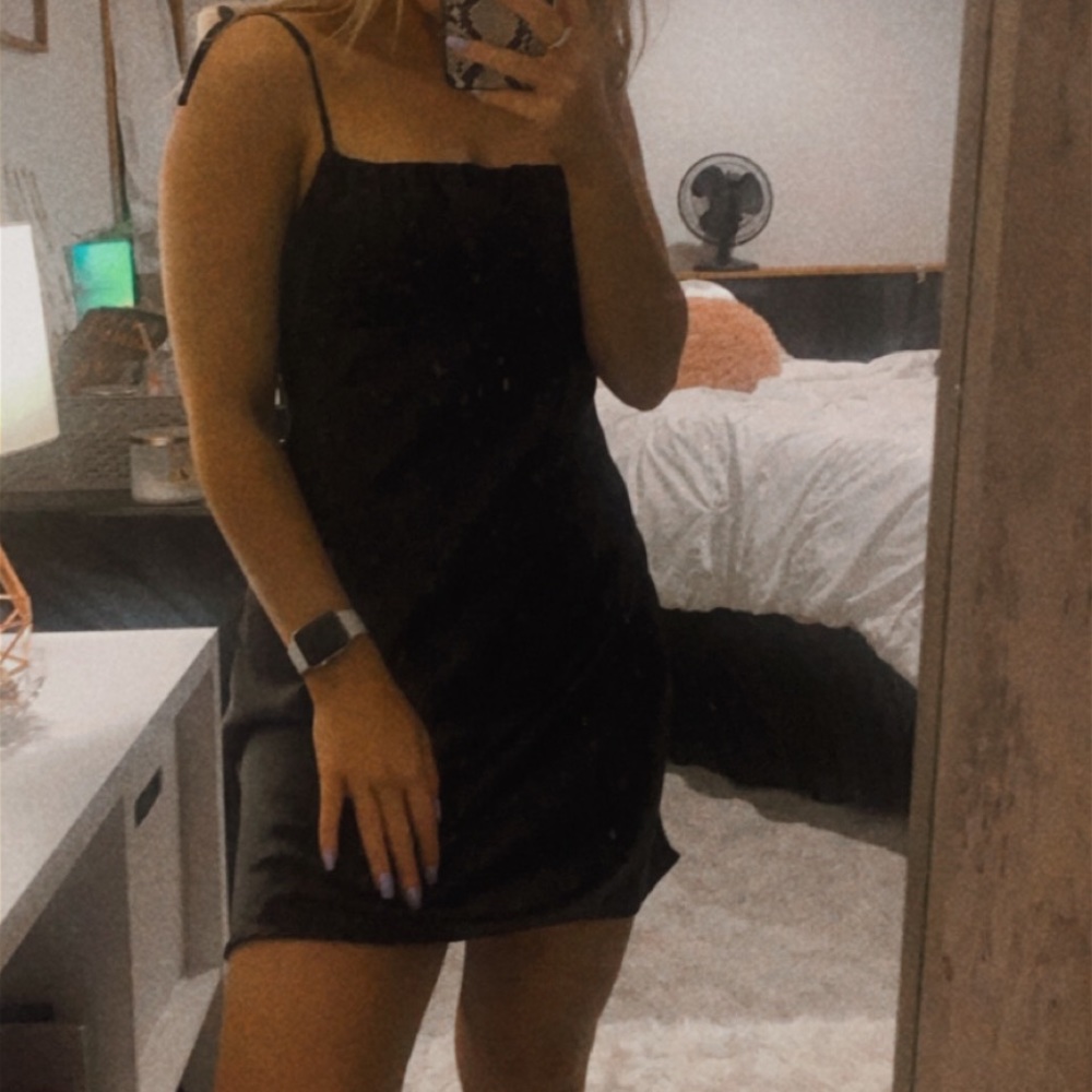 forever 21 silk mini dress